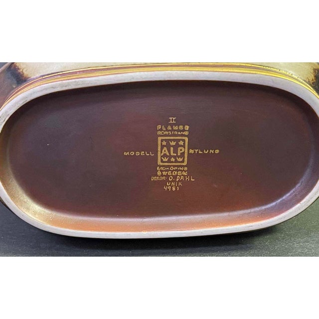 Stalhane And Nylund for Rorstrand Early 20th Century Covered Vase, Circus Scenes, Gunnar Nylund for Rorstrand. For Sale - Image 4 of 4