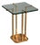 T18 Side Tables Polished Brass by Peter Ghyczy, 1970s For Sale
