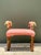 Rustic Vintage Handcrafted Textile and Wood Animal Bench For Sale - Image 3 of 18