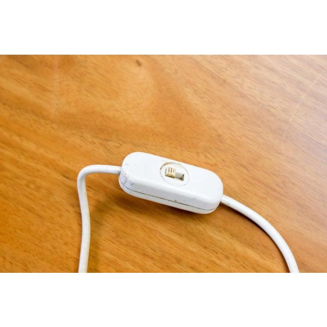 1960s White Ml1 Table Lamps by Ingo Maurer for M-Design, 1969, Set of 2 For Sale - Image 5 of 6