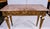 A beautifully scaled Louis XVI-style giltwood sofa table or console, richly decorated with carved neoclassical...