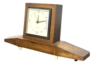 Vintage Veglia Table Clock, Italy, 1960s
