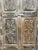 Vintage Hand-Carved Wood Doors – Decorative Craved Barn Doors 80 For Sale In Orlando - Image 6 of 7