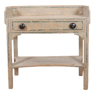 English Painted Side Table For Sale