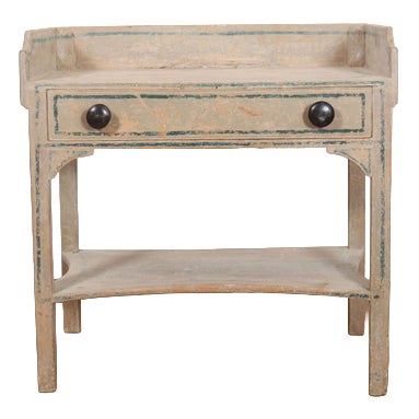 English Painted Side Table For Sale
