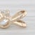 0.42ct Round Diamond Solitaire Pendant 14k Yellow Gold Small Drop For Sale - Image 4 of 5