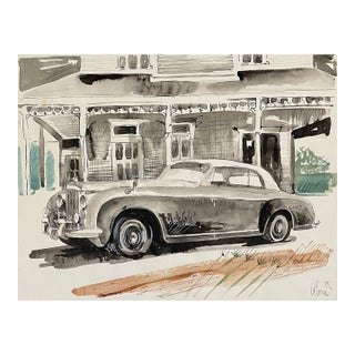 1984 Robert Colborne Bentley Painting For Sale