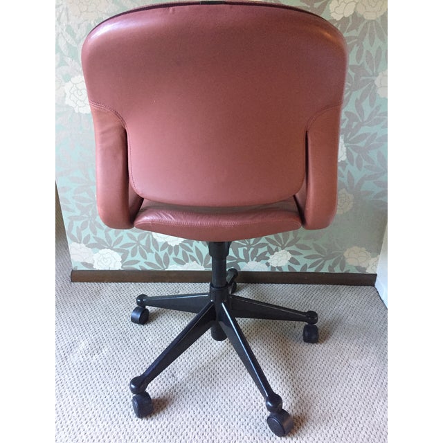 Vintage Mid Century Herman Miller Equa Leather Office Chair Chairish