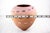 Listed Artist Jamie Fine Mid-Century Modern-Style Textured Terra Cotta Ovoid Vase For Sale - Image 10 of 13
