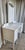 1930s Vintage Vanity 3 Mirrors, 1930's, White Romantic Style For Sale - Image 5 of 16