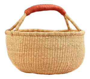 African Bolga Ghana Woven Basket