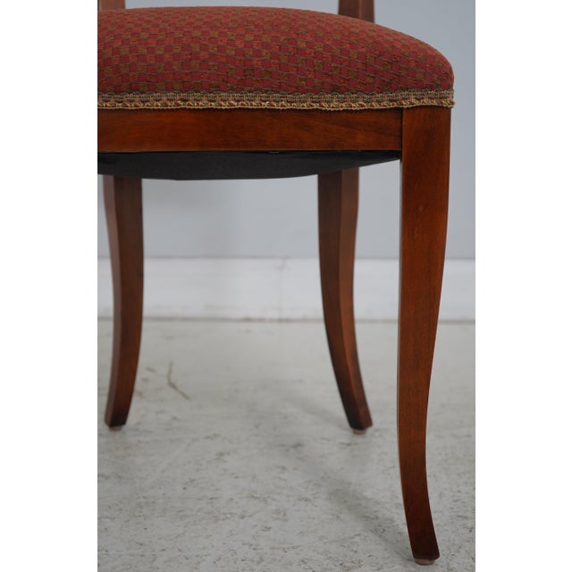 Set of 6 Italian Svevo Neoclassical Dining Room Chairs For Sale - Image 12 of 18