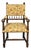 Antique French Transitional Renaissance Revival Upsholstered Armchair in Walnut, 1920s For Sale