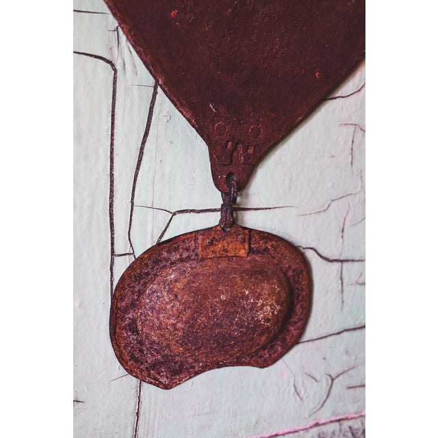 Antique French Barber Shop Sign, 1890s For Sale - Image 3 of 7