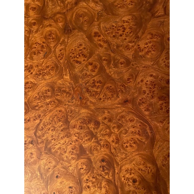 Stewart MacDougall 1960s Mid-Century Burl Side Table For Sale - Image 4 of 8