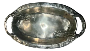 Antique Silver-Plated Fruit Bowl, 1915