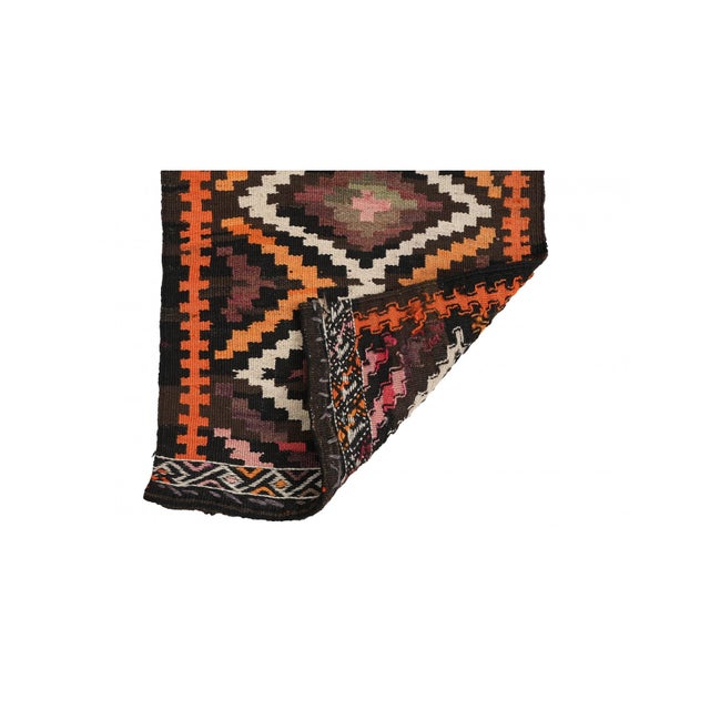 Mid-Century Modern Mini Decorative Vintage Kilim Rug - 1`8″ X 1`11″ For Sale - Image 3 of 3
