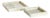 Johanna Square Marble Trays Small, Set Of 2 For Sale