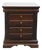 Bassett Furniture Cherry Traditional Contemporary 23" Chairside Chest / Accent End Table For Sale