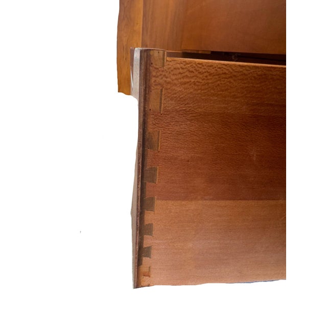 Brown Vintage French Louis XVI Style Buffet Credenza, 1960s – Regency Style Cabinet For Sale - Image 8 of 10