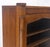 Single Glass Door Solid Cherry Tall Bookcase Cupboard Bottom Compartment For Sale - Image 10 of 11