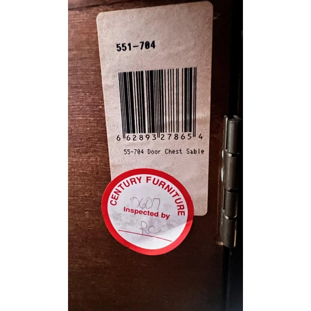 1990s Century Furniture Omni Demilune Two Door Cabinet For Sale - Image 11 of 17