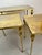Brass Nesting Tables from Maison Baguès, France, 1950s, Set of 3 For Sale - Image 11 of 14