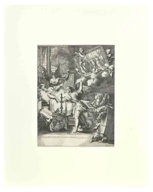 Romeyn de Hooghe, La Manière de se Bien Preparer à La Mort, Etching, 1700