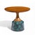 Brown John Van Koert for Drexel Mid Century Green Ceramic and Walnut Side End Tables - Pair For Sale - Image 8 of 11