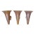 Bacchus Glass Trumpet Wall Sconces, Set of Three For Sale