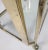 Late 20th Century Modern Brass Bar Cart For Sale - Image 11 of 13