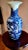 Blue Japanese Arita Vase For Sale - Image 8 of 8