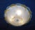 Mid 20th Century 20th Century Italian Clear and Amber Murano Graniglia Flush Mount For Sale - Image 5 of 9
