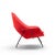 Red Eero Saarinen for Knoll Mid Century Womb Chair For Sale - Image 8 of 9