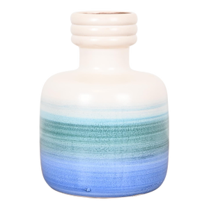 Mid-Century Modern Glazed Ceramic Vase by Beit Hayotser