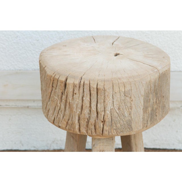 Organic Modern Metal Strap End Table For Sale - Image 4 of 6