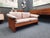 Danish Teak and Leather Sofa by Mikael Laursen, 1970s For Sale - Image 12 of 12