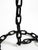 Brutalist Welded Black Chains Floor Lamp in the style of Franz West, 1970s For Sale - Image 10 of 13