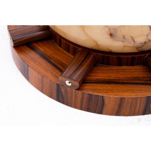 Art Deco Style Ceiling Lamp, Poland, 1950s For Sale - Image 4 of 5