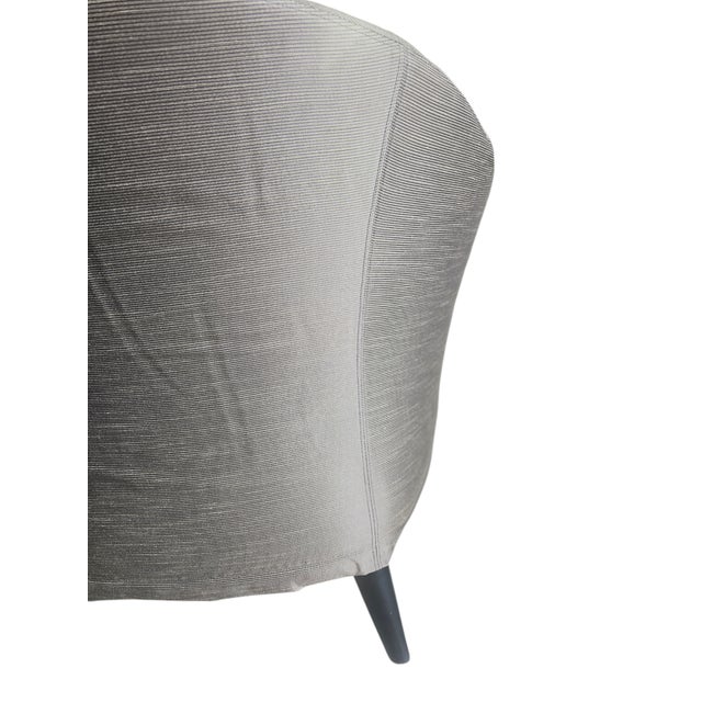 Chestnut 1980s Pair of Progetti Lounge Chairs by Umberto Asnago for Georgetti For Sale - Image 8 of 14