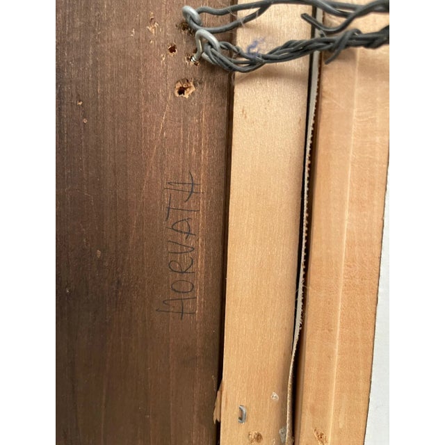 1970s Vintage Fruit and Wine Still Life Oil Painting Signed and Framed For Sale - Image 5 of 7