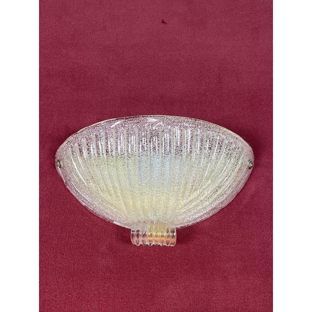 Mid-Century Modern Mid-Century Murano Glass Wall Lamps, 1960s, Set of 3 For Sale - Image 3 of 18