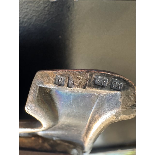 Art Nouveau Mirror with Female Figure and Floral Decoration from WMF For Sale - Image 6 of 15