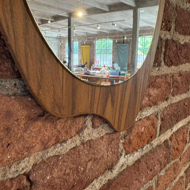 Vintage Danish Mirror, 1960s For Sale - Image 5 of 5