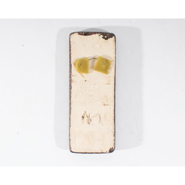 German Ceramic Wall Tile Plaque by Helmut Friedrich Schäffenacker For Sale In Indianapolis - Image 6 of 7