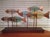Wood Vintage Leaded Slag Glass and Copper School of Fish Sculpture Styled Alter Curtis Jere For Sale - Image 7 of 10