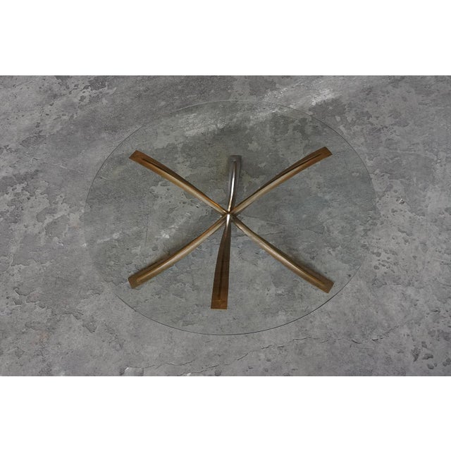 Sculptural Bronze Coffee Table by Michel Mangematin, France, 1960s For Sale - Image 3 of 9