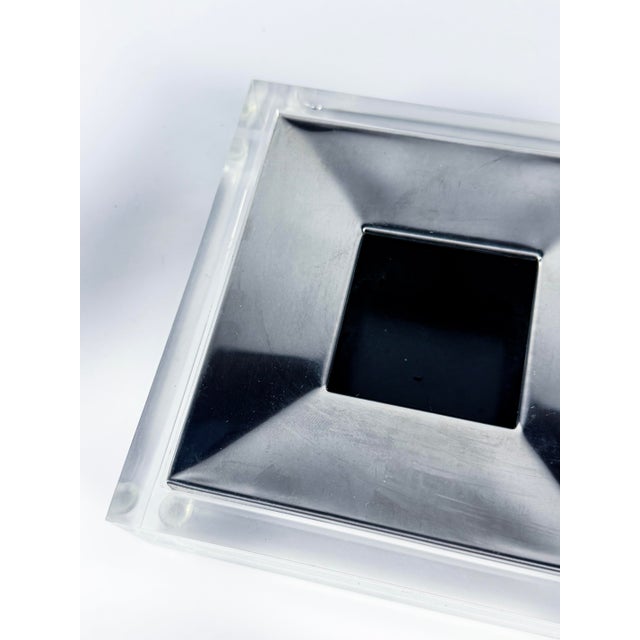 1970s Vintage Ashtray and Lighter by Fabio Manlio Ciocca for Guzzini, 1970s, Set of 2 For Sale - Image 5 of 7