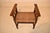 Wood 19th Century English Oak Bench With Arms For Sale - Image 7 of 8