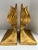 Art Deco Gold Carved Wood Wall Brackets a Pair For Sale - Image 3 of 10